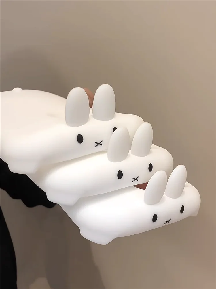 Фото Kawaii чехол для телефона Miffy стереоскопический 11/12/13/14/15/16 ProMax все включено силиконовый мягкий корпус анти-падение Рождественская игрушка в подарок №3