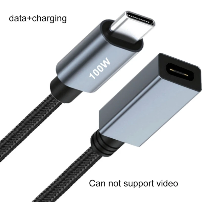 Удлинительный кабель USB C TypeC Быстрая зарядка Высокоскоростная передача данных 480
