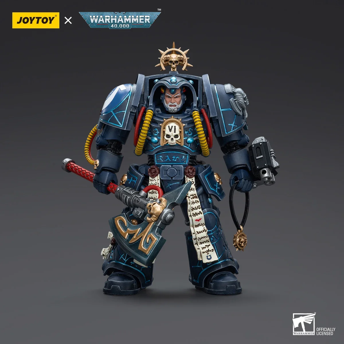 JOYTOY Warhammer 40k библиотекар 1/18 экшн-фигурка аниме ультрамарин в терминаторе доспехи