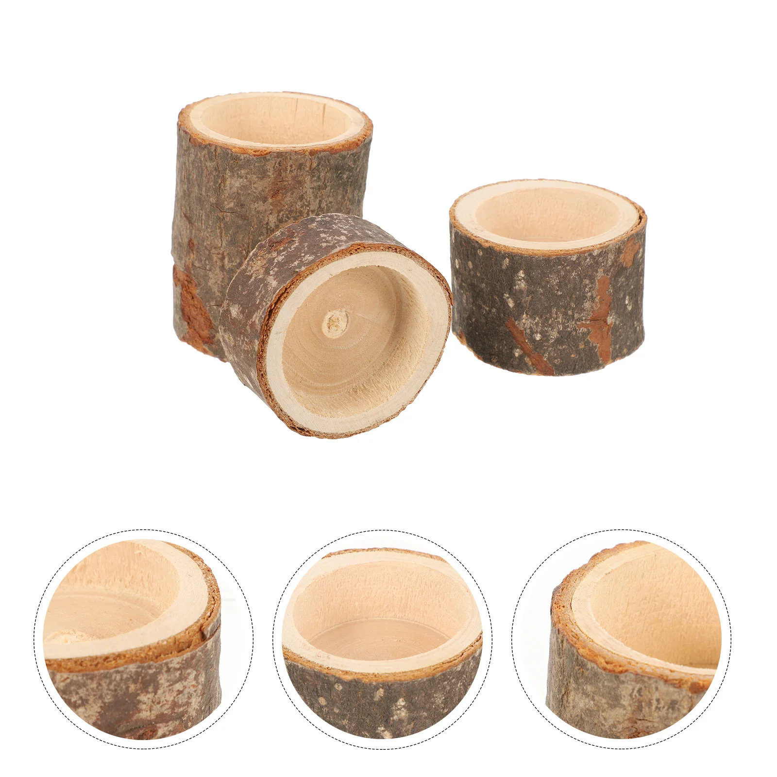 

3pcs Modern Style Elegant Household Holder Ornament Tea Lights Holder for Decor Wedding Tea