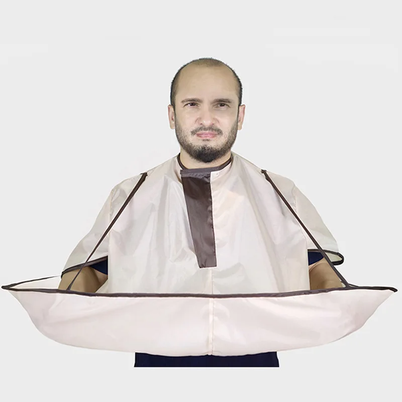 

Накидка для стрижки волос для взрослых, водонепроницаемая одежда для стрижки волос, складной фартук для стрижки волос, сделай сам, парикмахерский салон