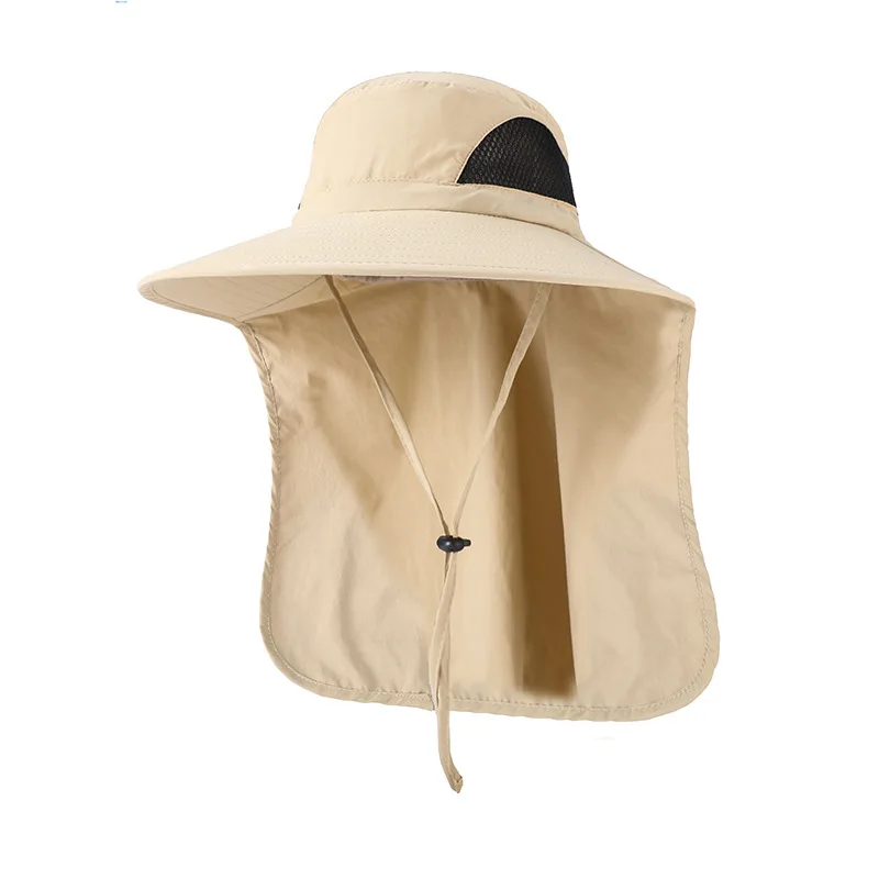 

Hat With Neck Flap Men Women Fisherman Summer Sun Beach Big Brim Upf50 Breathable Climbing Camping Outdoor Accessory