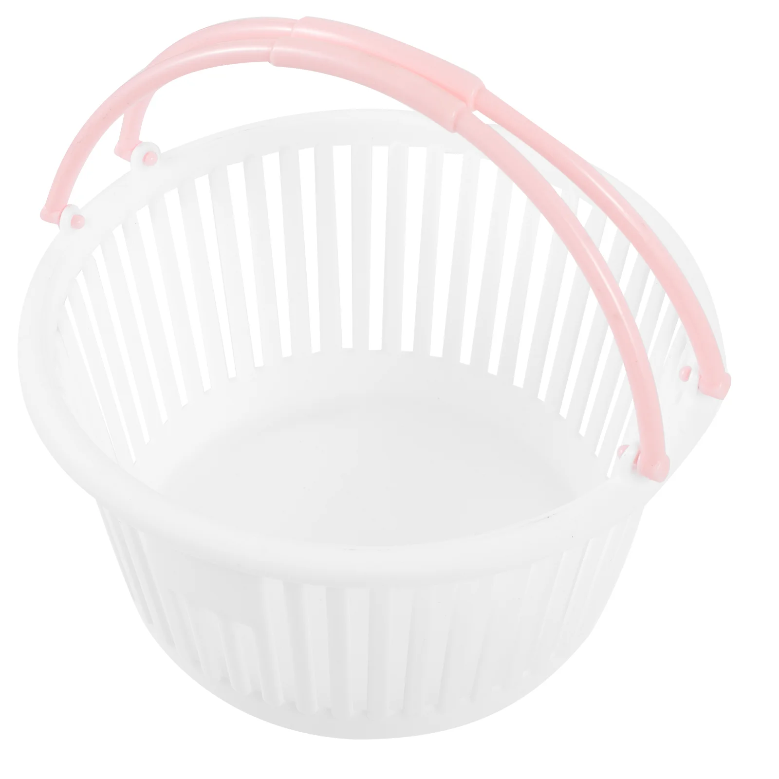 

3 Pcs Desktop Basket Household Organizer Small Plastic Containers Portable Pole Handle Baskets Pp Sundries Storage