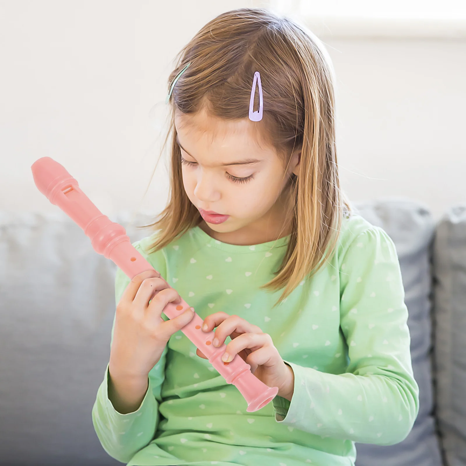 Флейта инструмент кларнет ученический 8 отверстий Abs детская игрушка Tylonal