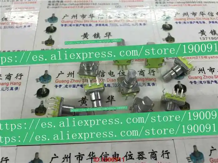 5 шт./лот LJV EC11 энкодер автомобильный стерео потенциометр с шагом на 30 ручкой