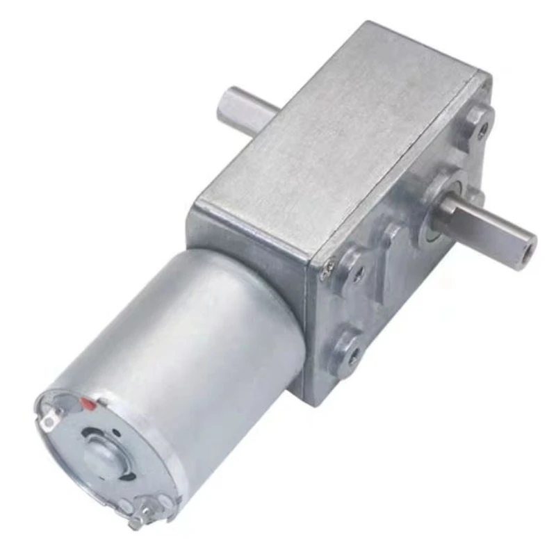 ZGY370 Червячная Шестерня двухвальный двигатель постоянного тока 6/12/24 в червь с
