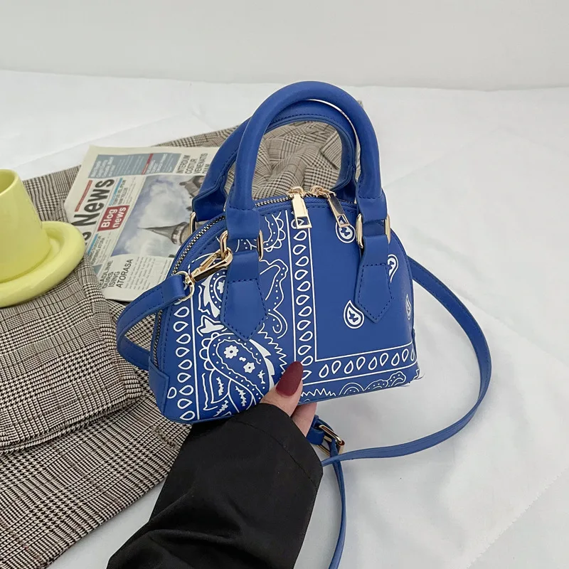 

Women Top Handle Bags Luxury Designer Handbag Shell Bag Colorful Purses and Handbags for Female Air Brushing Shoulder Bag Bols