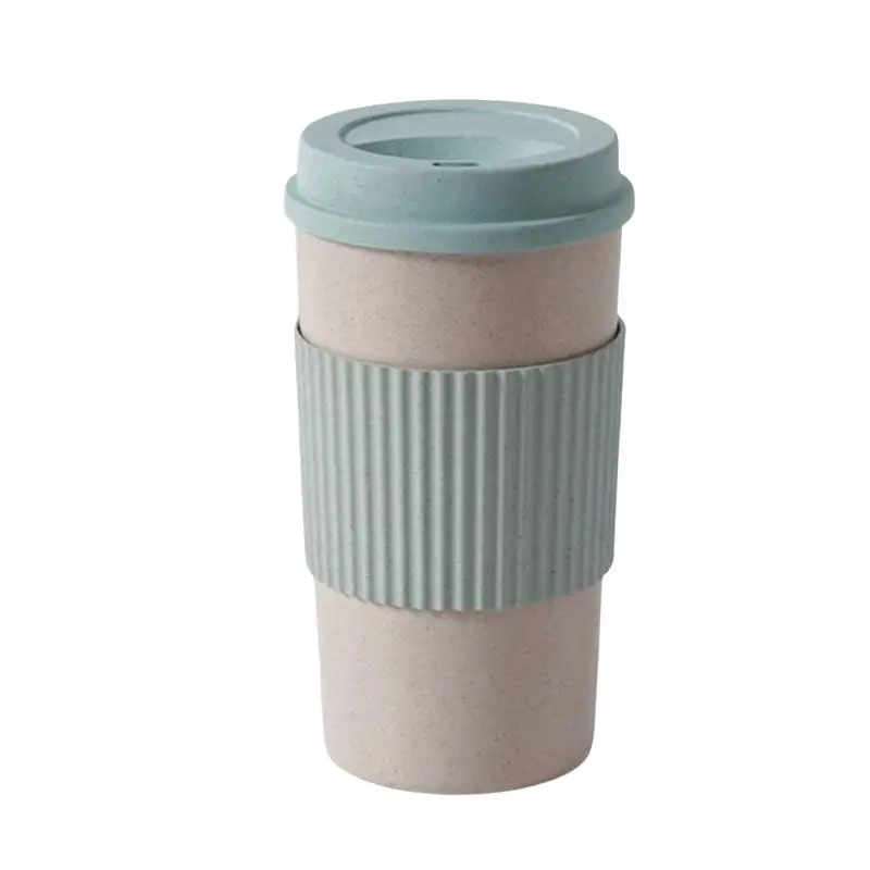 Чашка из рисовой шелухи и пшеницы портативная Повседневная чашка кружка с