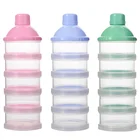 45 сетчатый портативный дозатор для молока и порошка, контейнер для хранения необходимых хлопьев, коробка для хранения детского молока и порошка