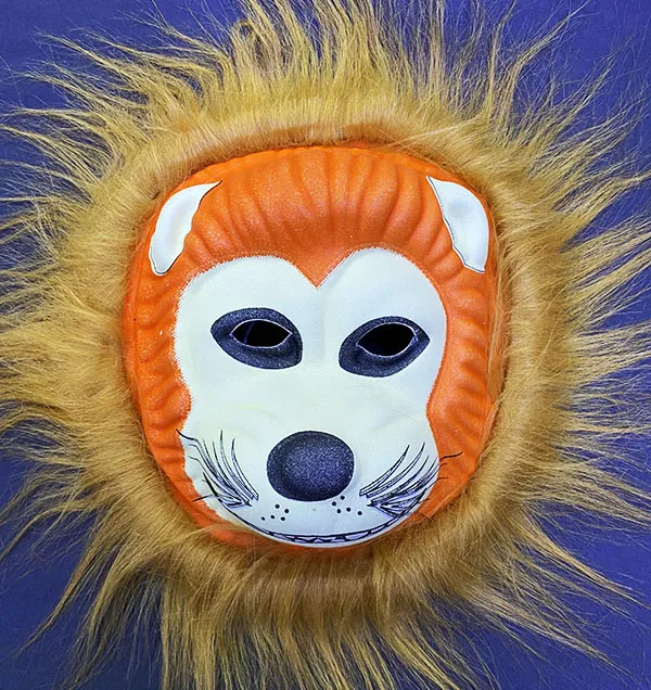 

Коричневый плюшевый противоударный с мягкой маской льва 22x19 см эргономичный дизайн практичные товары