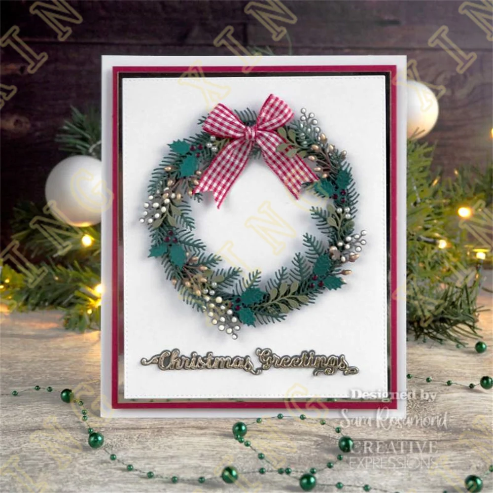 Рождественские поздравления квадраты листва цветок кружки снежинки