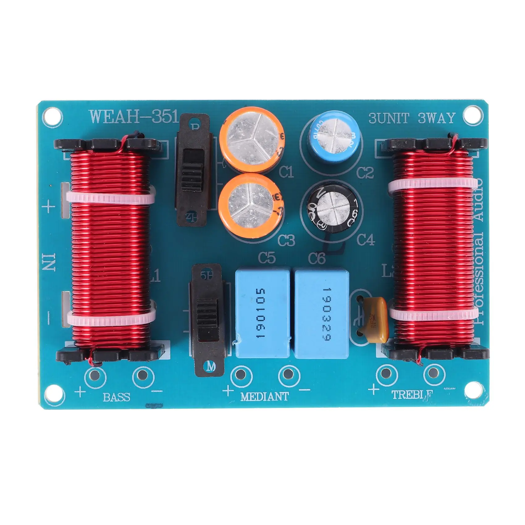 Акустическая система ВЧ Alto Bass Audio разделитель частоты 3-полосный фильтр для 4-11