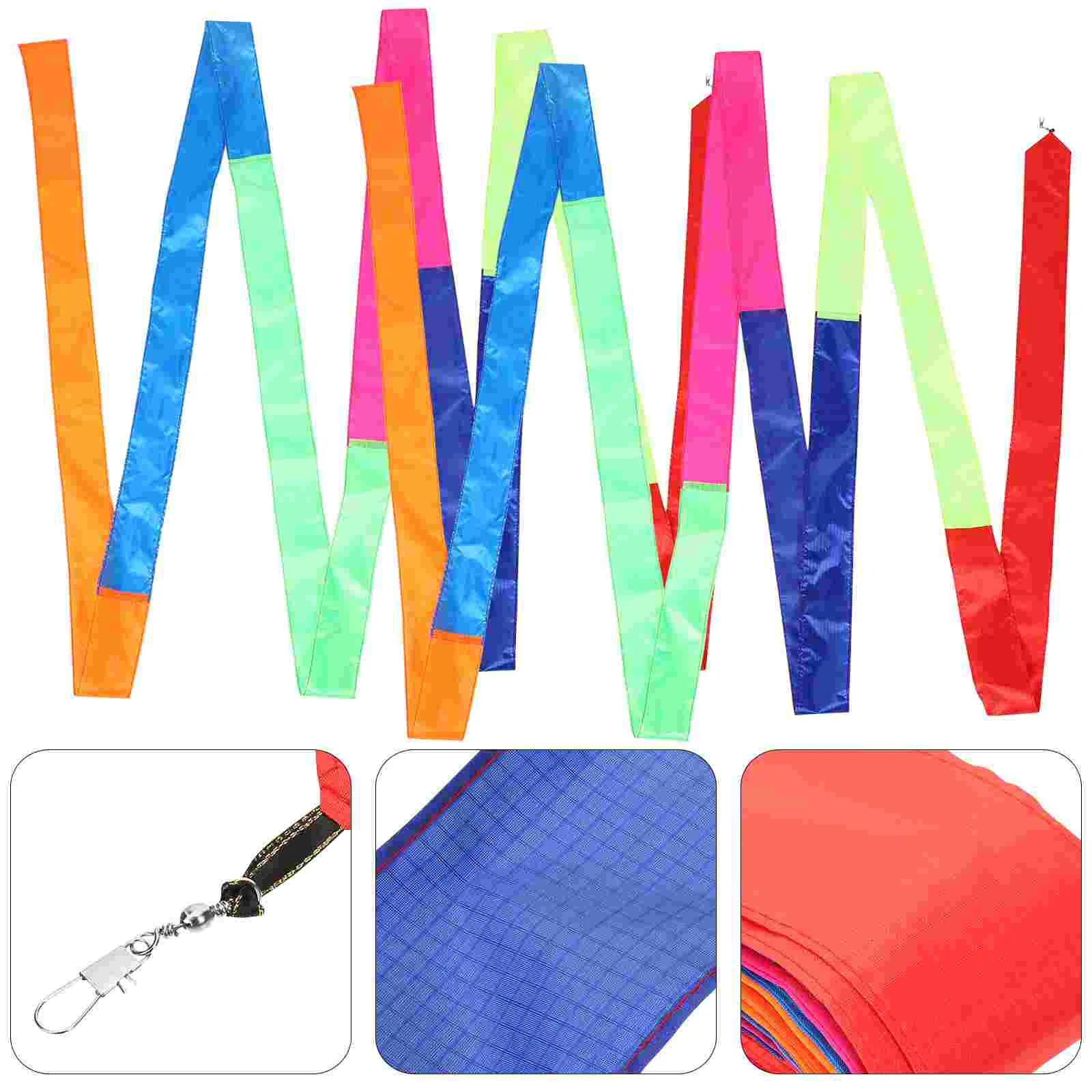 Радужный хвостовой Соединитель с крючком 2 шт. лента для воздушного змея