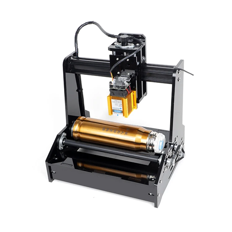 

Small 3.5w Cylindrical Laser Engraving Machine, DIY homemade laser engraving machine