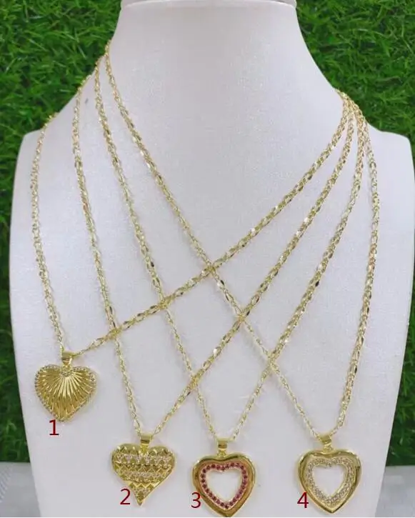 

Ожерелье с сердцем для женщин и девушек, позолоченный синий кулон от сглаза с фианитом, ПАВЕ, оптовая продажа вечерние украшения для вечерин...