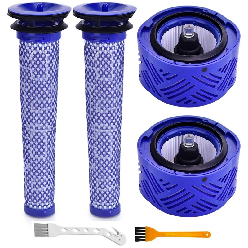 

Сменный фильтр для Dyson V6 Absolute Total Clean Stick Vacuum, Post и Pre фильтры, детали 966741-01 & 965661-01