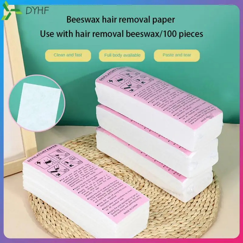 

Convenient And Precise Hair Removal Temperate Waxing Strips Easy To Use Convenient Non-woven Fabric Quick Removal Depilatory