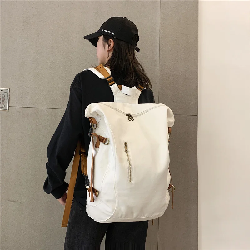 

Рюкзак в Корейском стиле для женщин, для старшей школы, университета, для отдыха, большой вместимости, модные мужские путешествия