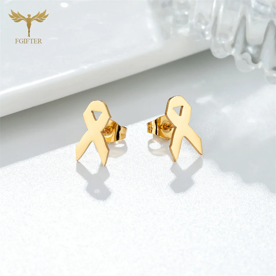 Серьги-гвоздики из нержавеющей стали в ассортименте