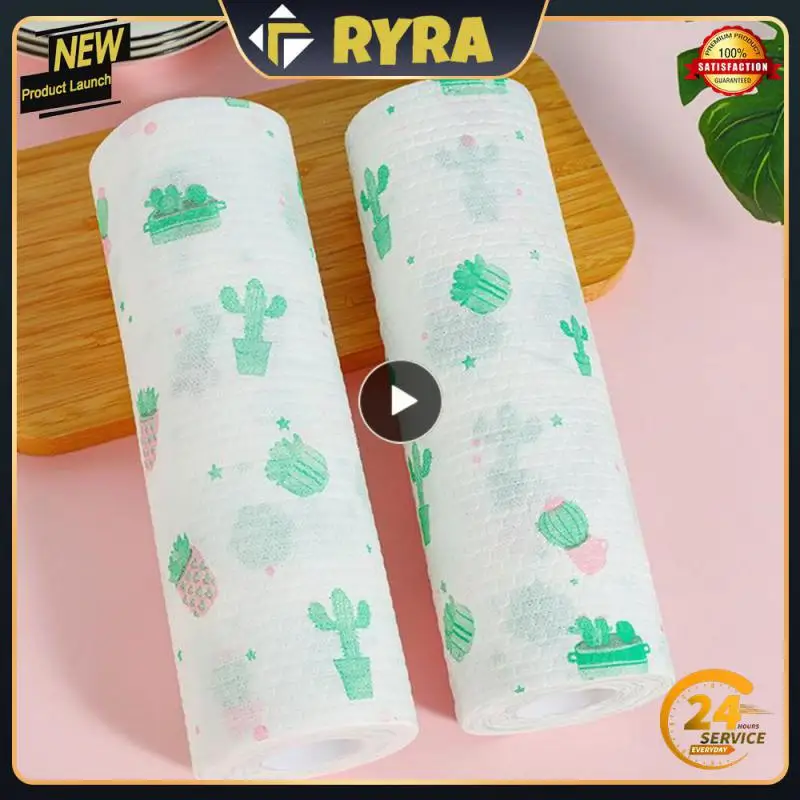 

Ткань для ленивых людей, чистая и Гигиеничная и экономичная хлопчатобумажная ткань, дизайнерская кухонная ткань в горошек, полотенце для мытья посуды