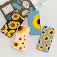 chrysanthemum for vivo y55 protective shell silicone soft shell phone case candy casing case fashion silicone
