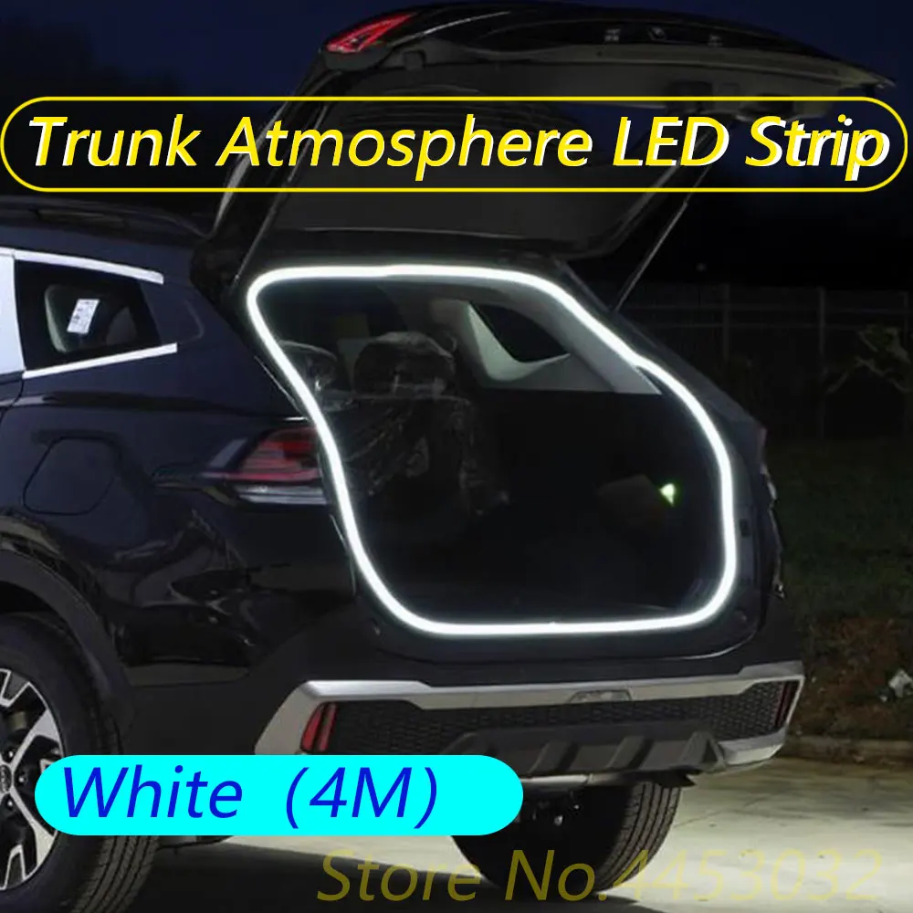 

Световая полоса багажника автомобиля для Volvo XC60 XC90 S90 V90 XC40 S60 V60 XC70 S80 светодиодная внутренняя атмосферная лампа 12 В 4 м