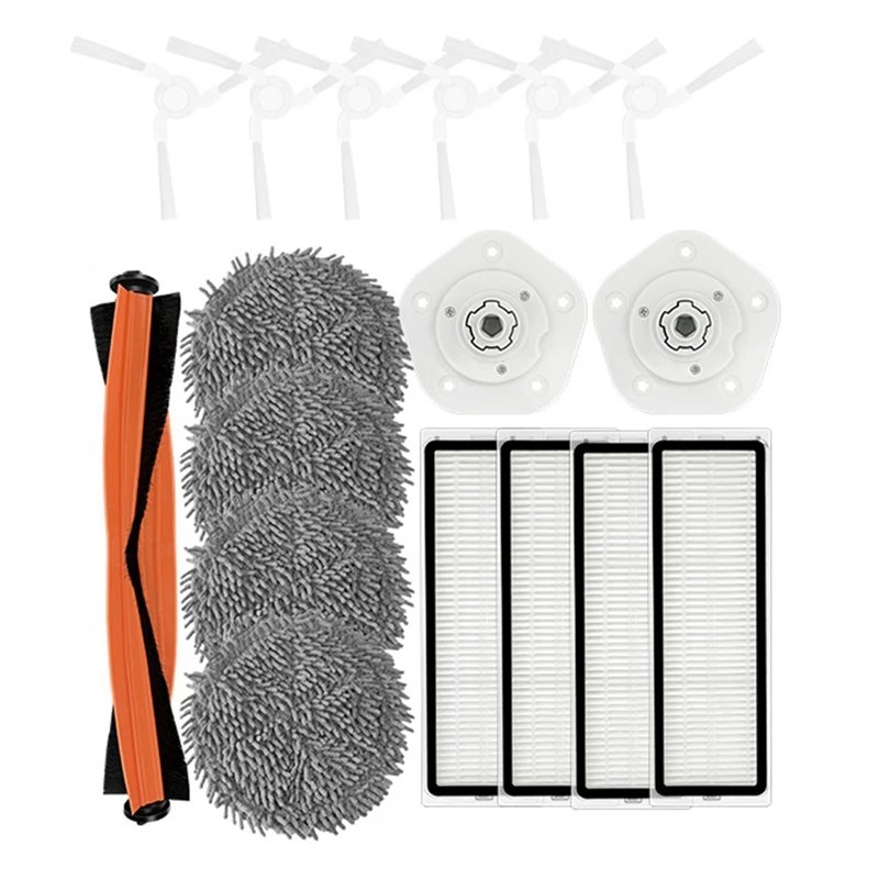 

Main Side Brush Filter And Mop Pads Replacement Accessories For Mijia Pro Xiaomi STYTJ06ZHM Robotic Vacuum Cleaner