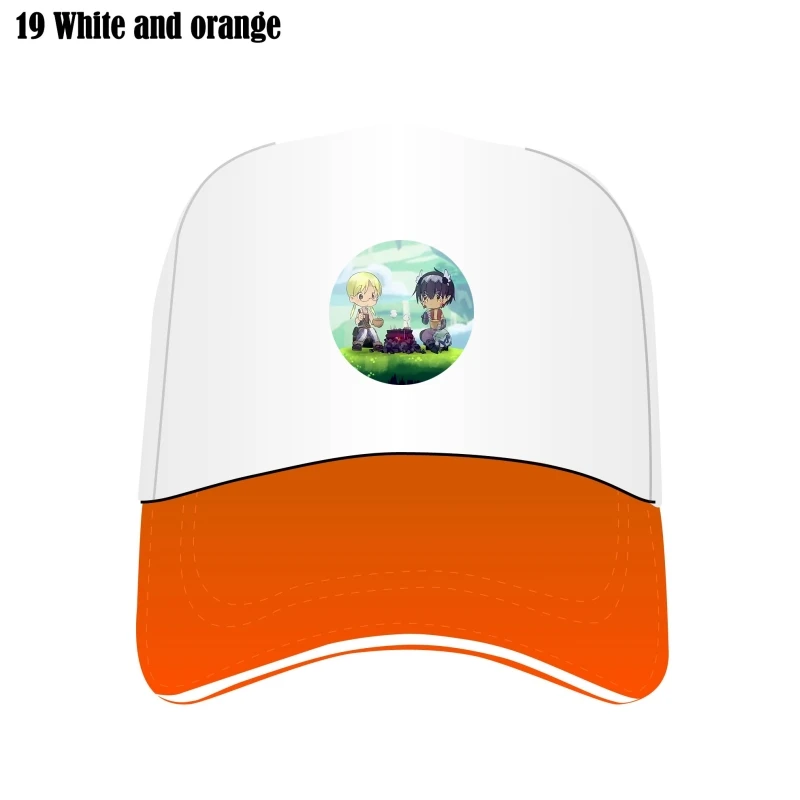 

Made In Abyss Custom Hat Regu Y Riko Abyss Food Bill Hats Graphic Man Cap Beach One Size Mesh Cotton Funny Bill Hats