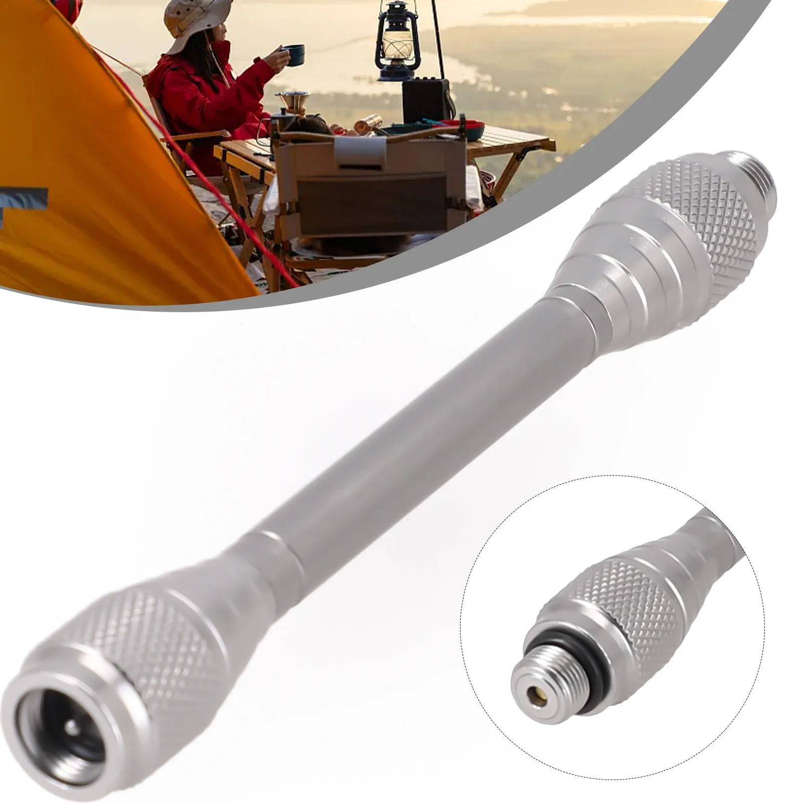 Удлинитель газового фонаря для кемпинга. Легкий и портативный дизайн. Простая