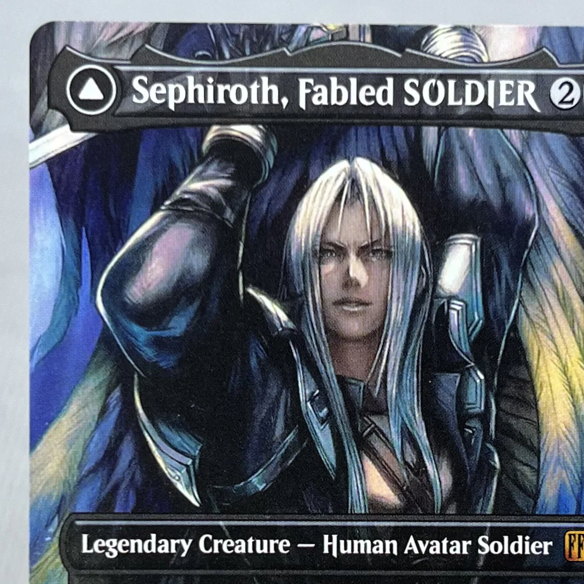 Фото FIN HOLO14-I01 Tcg прокси волшебные карты Sephiroth, Fabled SOLDIER Виви или 3) Buster Sword Squall, SeeD Mercenary собрание №2