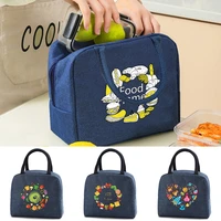 new lunch bag new thermal insulated lunch bag portable tote cooler handbag bento pouch dinner container school food storage bags