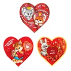 DIY Алмазная мозаика День Святого Валентина Любовь полная круглая дрель картина Стразы DIY Рисунок мозаика искусственные подарки ручной работы