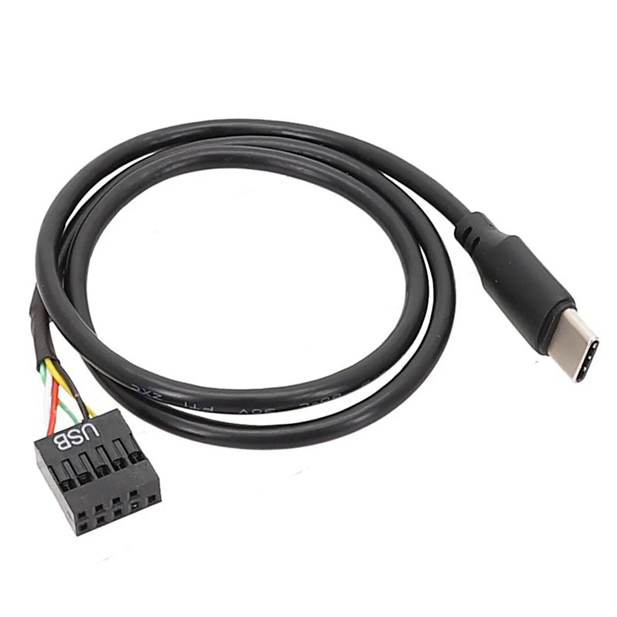 Кабель USB 9pin-USB Type C для материнской платы компьютера USBC