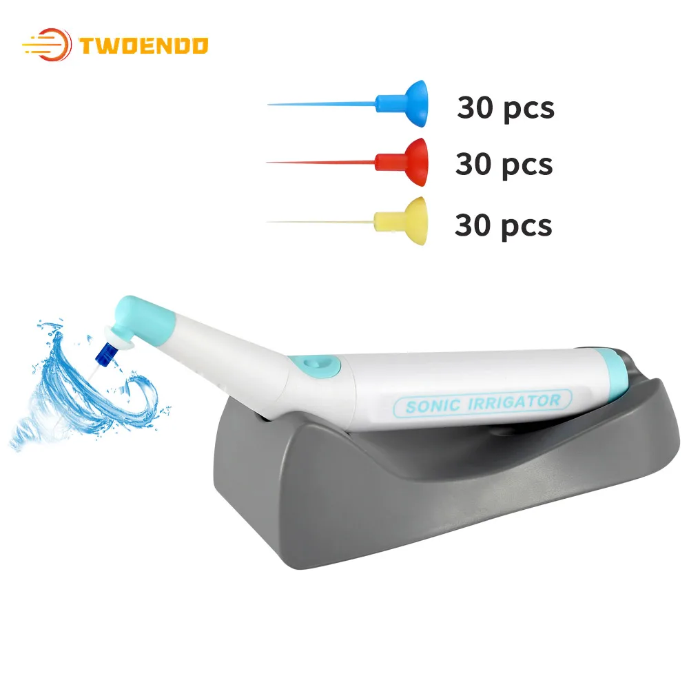 Dental Basic Instrument Endo Cleaning Single Press Button Sonic Irrigator Activator For Root Canal With 90pcs Tips |