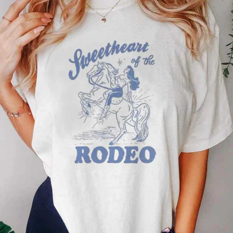 Футболка с акварельным узором и забавным принтом модная одежда женский топ