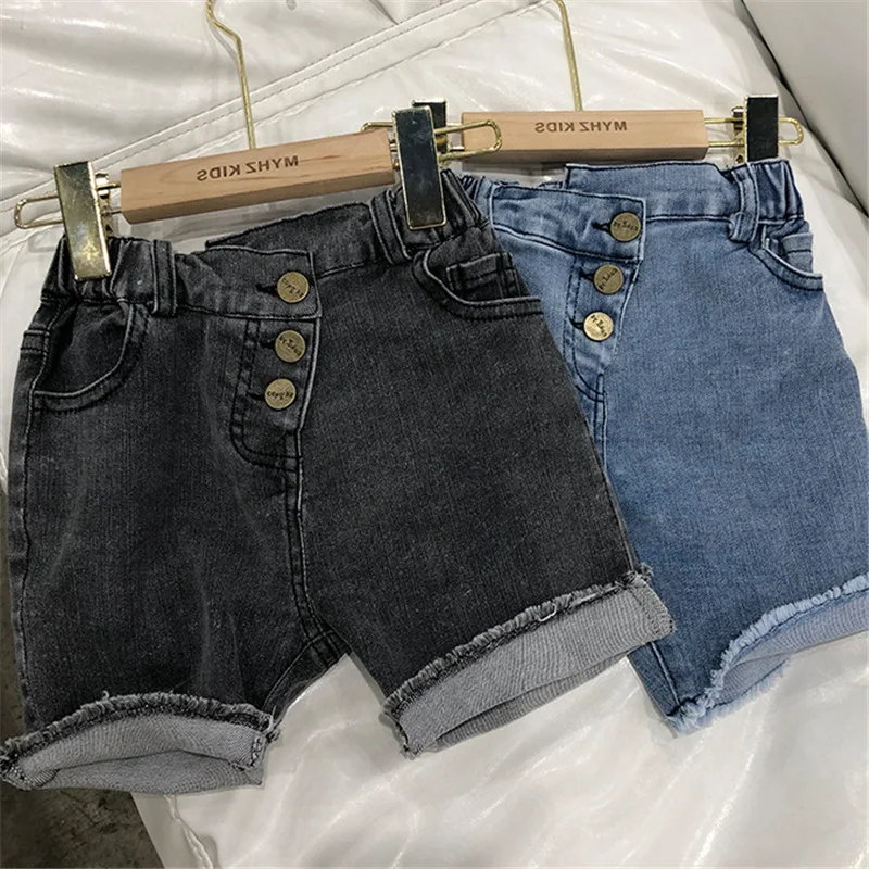 

Summer Girls Boys Jeans Shorts Baby Kids Fashion Denim Shorts Cool Jeans Short Pants Children Casual Pant Clothes