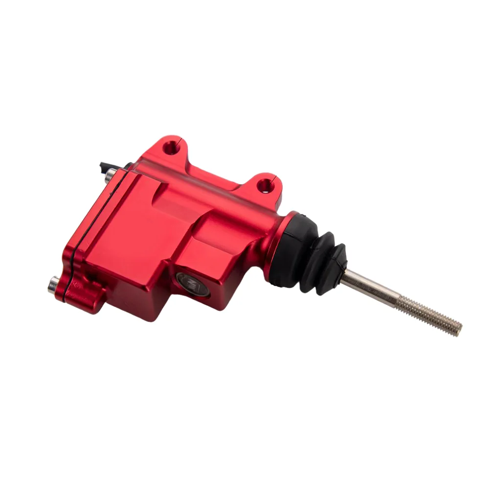 

13 мм поршень универсальный мотоциклетный задний тормозной насос гидравлический главный цилиндр алюминиевый с ЧПУ для Suzuki Kawasaki Honda Yamaha