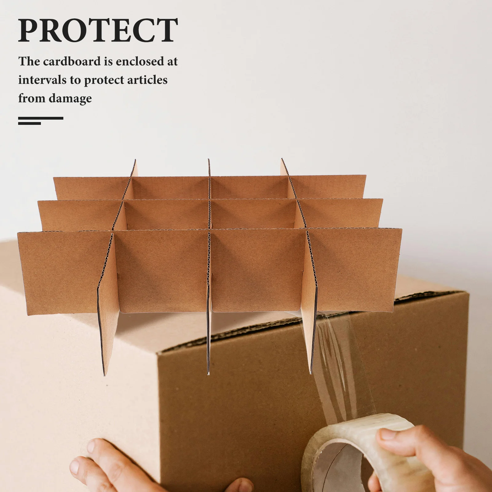 24 шт. логистическая упаковочная коробка стеклянные разделители для переезда