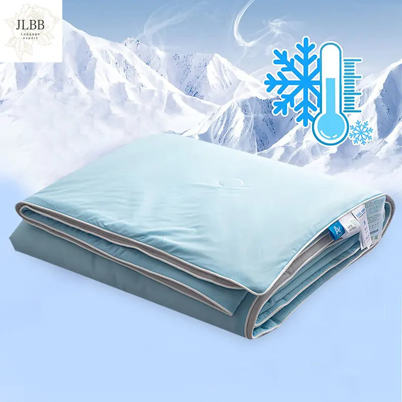 

Peter Khanun Cooling Blankets Smooth Air Condition Comforter Lightweight Summer Quilt with Double Side Cold & Cooling Fabric