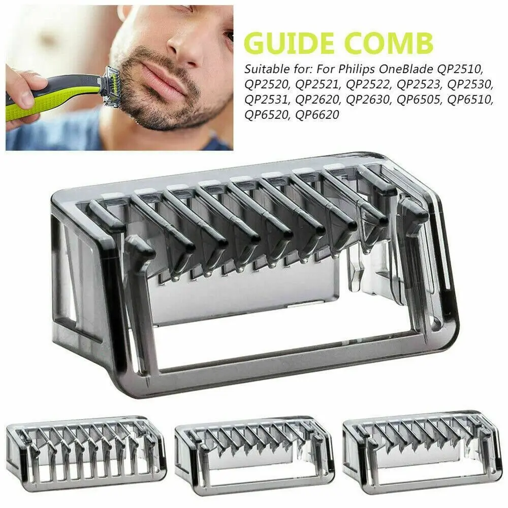 

HEALLOR For Philips Comb Caliper Cutter Head Accessories Location Trimmer Clipper One Blade Shaver Attachment Comb Razor Blade