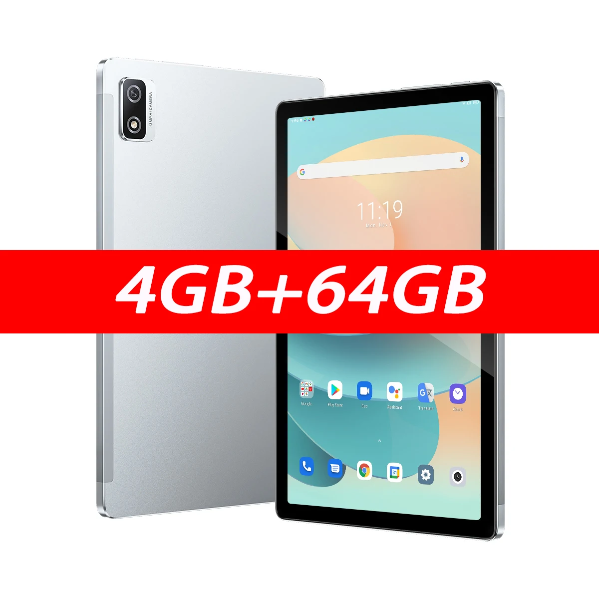 

Android 11 Blackview Tab 12 Tablet 4GB RAM 64GB ROM 10.1 Inch Display Pad 6580mAh Octa Core WIFI Bluetooth Global Version Tablet