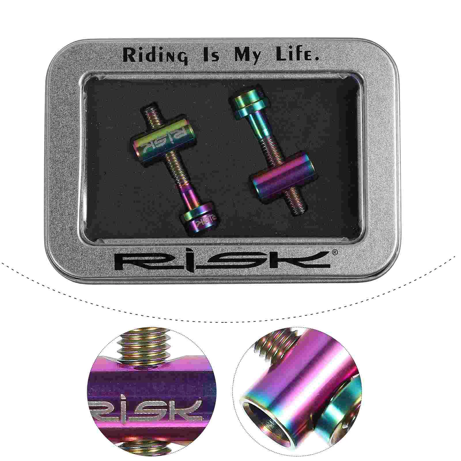 2 шт. винт подседельного штыря велосипедный фиксированный болт металлические