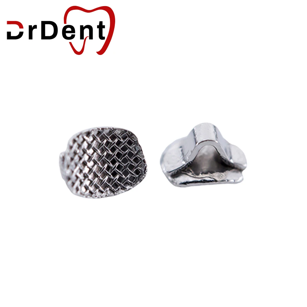 

Drdent 50pcs Orthodontics Dental Direct Bond Eyelet Rect Round Metal For Treament Durable Not Corrode Sturdy