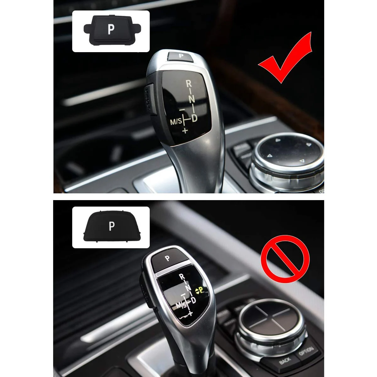Кнопка переключения передач P ручка рычаг крышка кнопки парковки для BMW 3 серии