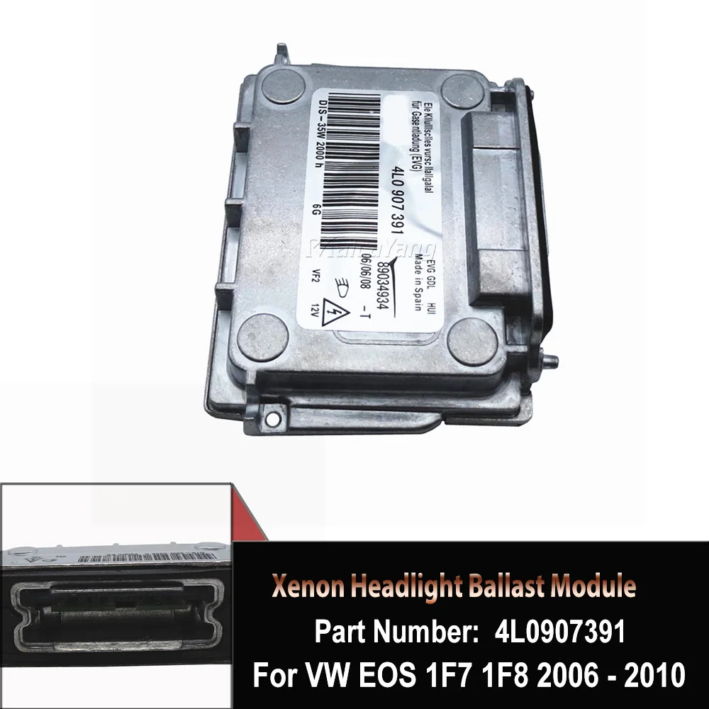 Новый 6G D1S балласт фары для сиденья Renault HID блок управления ксеноновой Фары балласт управления 89034934 4L0907391