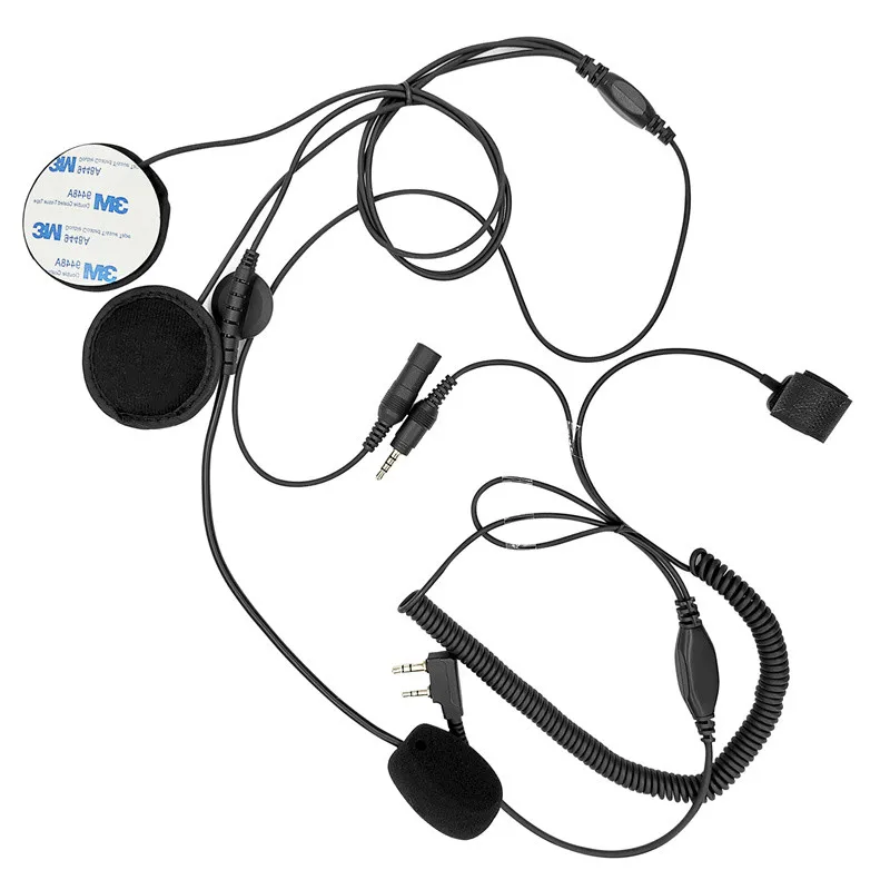 RISENKE army radio Headset Noise Cancel inside helmet