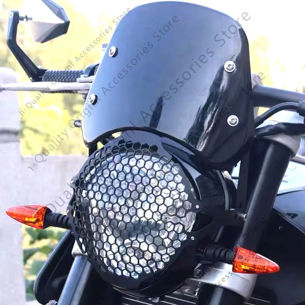 

Windshield Fit HPS 300 Wind Shield Protection Headlight Net Cover Motorcycle Modification Accessories For FB Mondial HPS 300