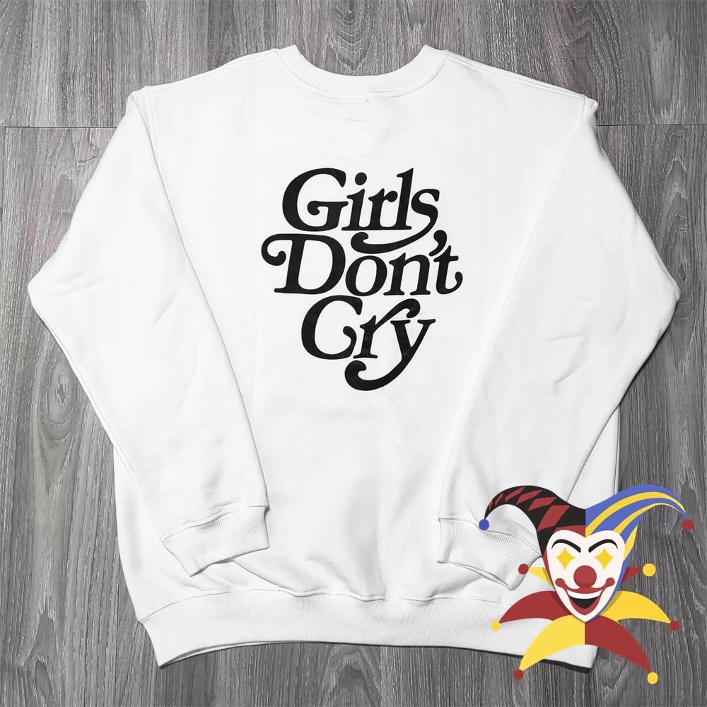 

HUMAN MADE Girls Don’t Cry Sweatshirt Crewneck Oversize Hoodies For Men Couples Pullover