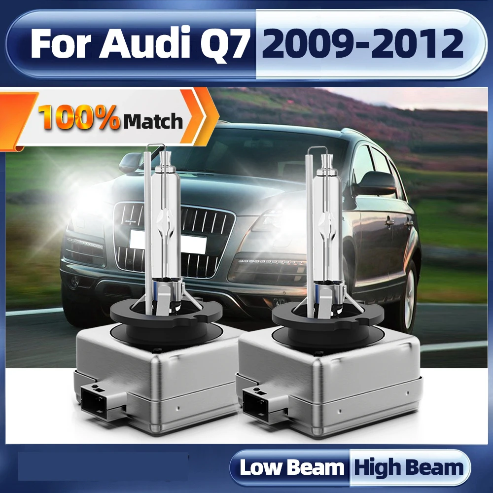 

1Pair 12V 35W Xenon Lights D3S HID 6000K White Auto HID Lamp Bulb XENON Car Lights Headlight For Audi Q7 2009 2010 2011 2012