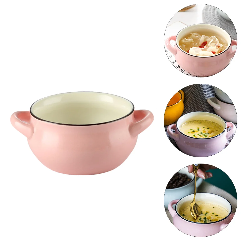 

Bowls Ceramic Bowl Multipurpose Dessert Ramen Soup Japanese Pudding Noodle Asian Tableware Container Supplies Kitchen Pasta